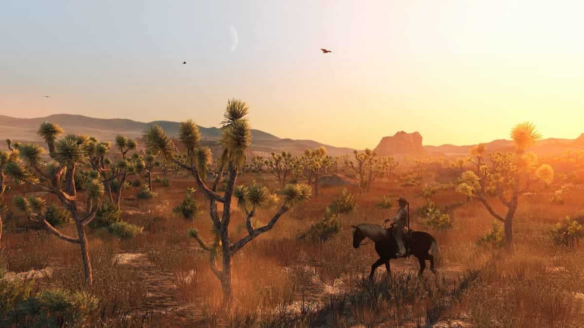 An image from Red Dead Redemption, now available on Steam Deck