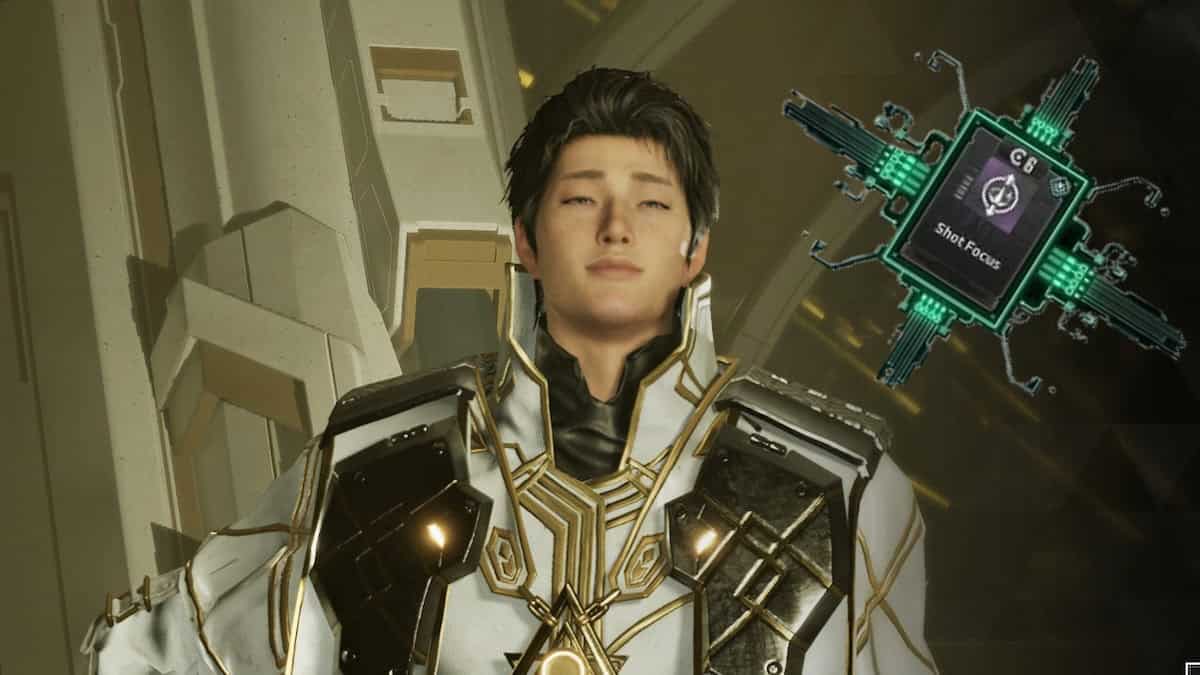 The First Descendant image of Silion with Shot Focus Module next to him