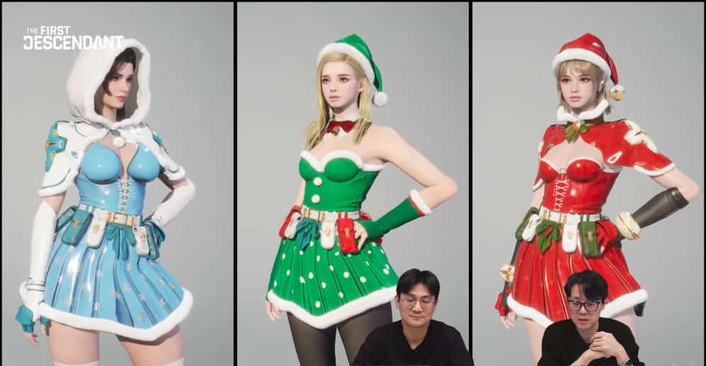 The First Descendant Season 2 upcoming Christmas skins