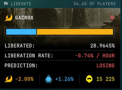 The latest Major Order will be completed if the Helldivers 2 players liberate Gacrux.