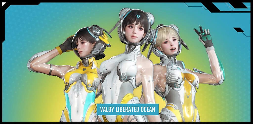 The First Descendant Valby's evolution skin