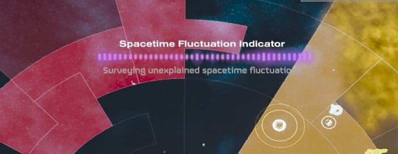 Spacetime Fluctuation Indicator in Helldivers 2.