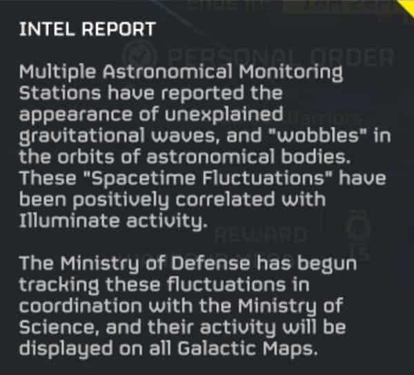 Intel report on Spacetime Fluctuation in Helldivers 2.