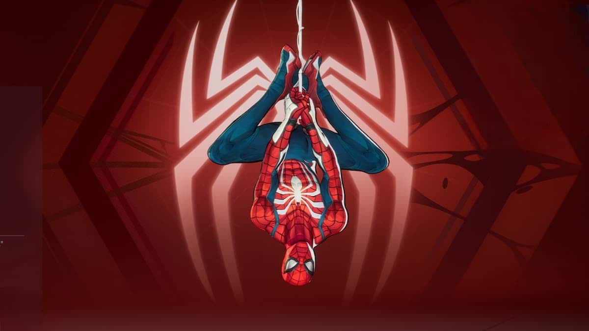 Spider-man in the new costume in Marvel Rivals