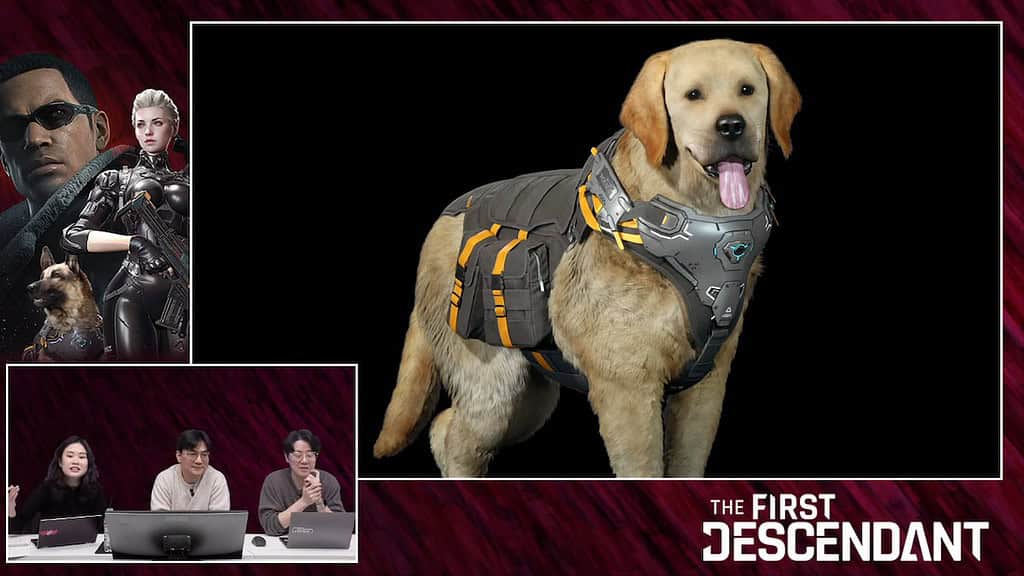 The First Descendant screenshot of the devlive reveal showing the Retriever Fellow