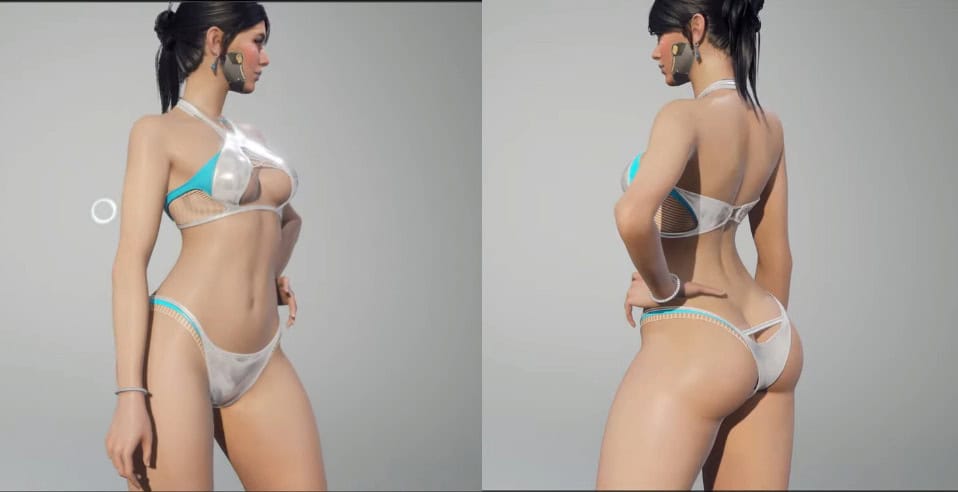 The First Descendant image of Sharen in a Swimsuit skin