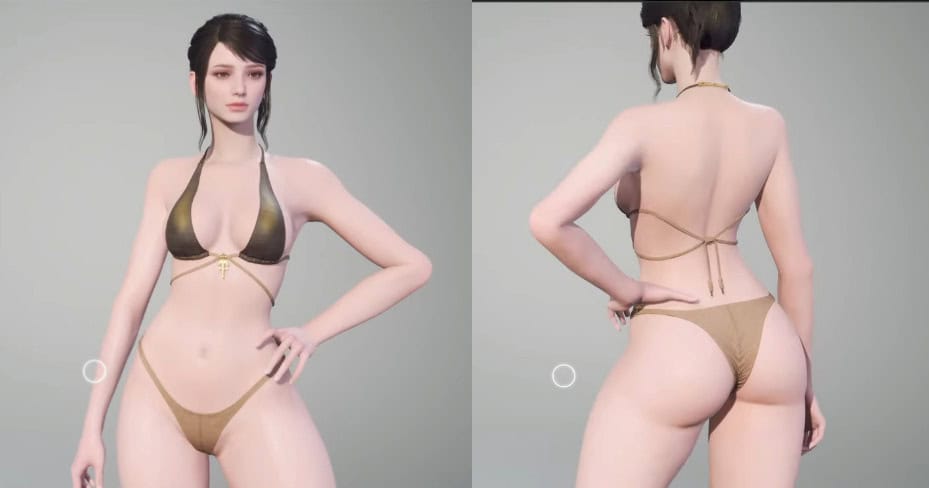 The First Descendant image of Gley in a Swimsuit skin