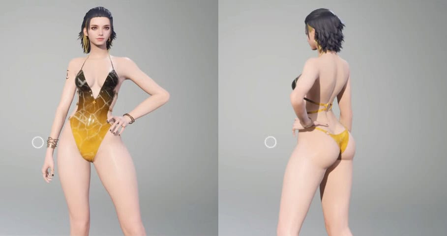 The First Descendant image of Luna in a Swimsuit skin