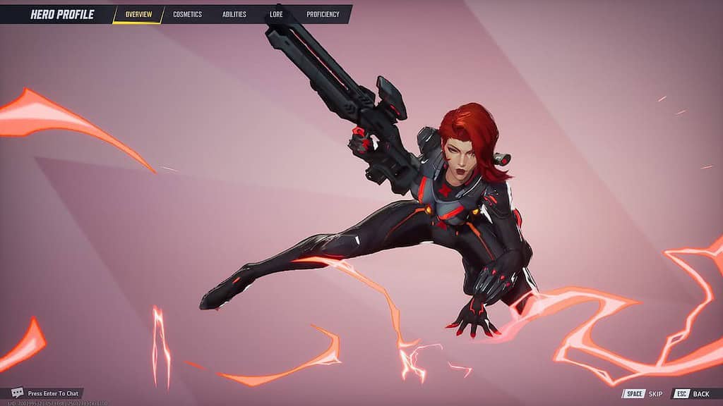 Black Widow in Marvel Rivals.